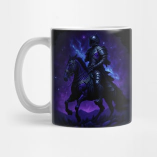 "Warrior of the Night: A Magical Warrior Embracing Splendor" Mug